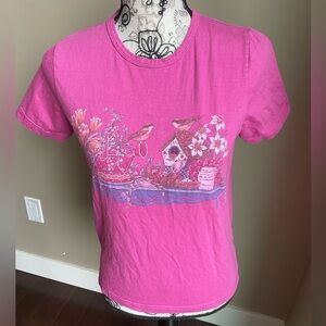 Caroll Reed birdhouse tee size small